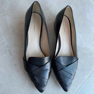Cole Haan Women's Loafers (7.5) - Black Leather